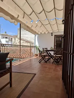 Un balcón o terraza de Casa La Sinagoga de Trujillo