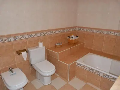 Un baño de Casa Rural La Fuente