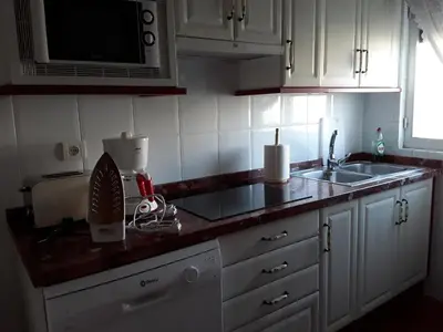 Una cocina o zona de cocina en Casa Rural Costanilla