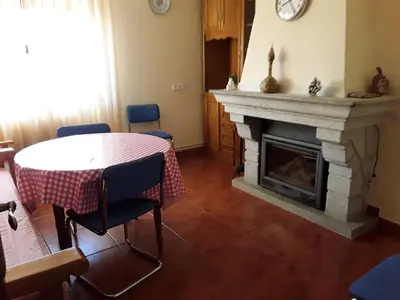 Zona de estar de Casa Rural Costanilla