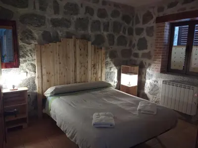 Cama o camas de una habitación en Casa Luz