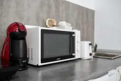 Una cocina o zona de cocina en Apartamentos Turísticos Domus Seleqtia Plaza Mayor