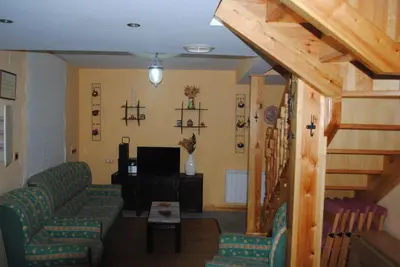 Zona de estar de Casa Cabañal