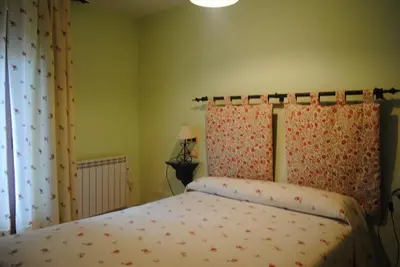 Cama o camas de una habitación en Casa Cabañal