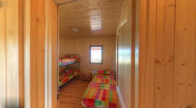 Cama o camas de una habitación en Casa Rural Cuesta Grande