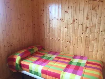 Cama o camas de una habitación en Casa Rural Cuesta Grande