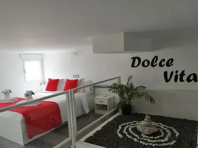 Cama o camas de una habitación en Gredos Loft
