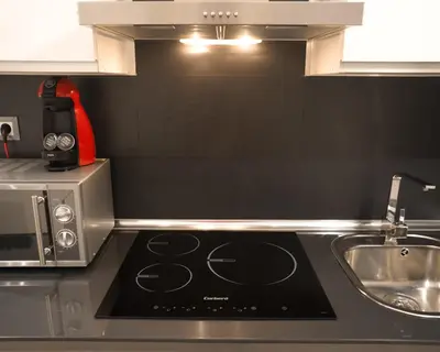 Una cocina o zona de cocina en Gredos Loft