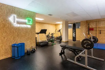Gimnasio o instalaciones de fitness de Residencia Universitaria Resa Hernan Cortes
