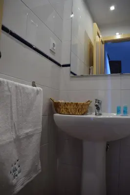 Un baño de Hostal Cielo de Gredos