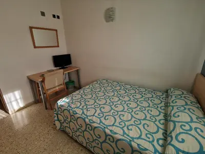 Cama o camas de una habitación en Hostal Talavera