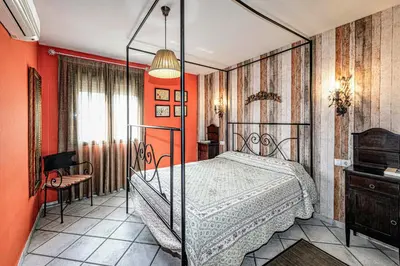 Cama o camas de una habitación en Prado del abuelo