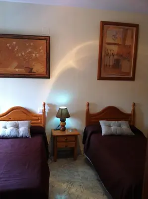 Zona de estar de Hostal Neptuno