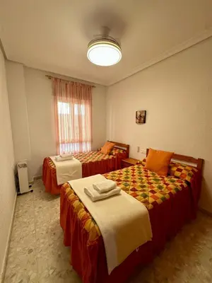 Cama o camas de una habitación en A.T. La Plaza
