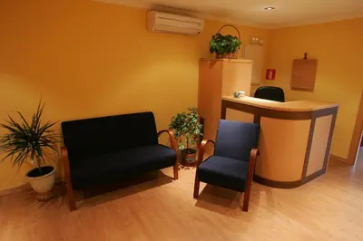 Zona de estar de Hostal Hispanico II