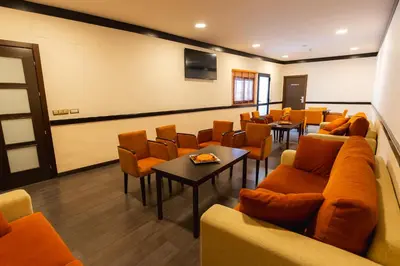 Zona de estar de Hotel Machaco