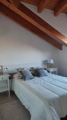 Cama o camas de una habitación en Los Arroyos