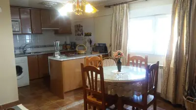 Una cocina o zona de cocina en Casa Rural La Cucurrumacha