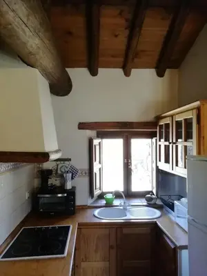 Una cocina o zona de cocina en Casa Rural La Pontezuela Arriba