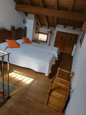 Cama o camas de una habitación en Casa Rural El Zapatero de Sexifirmo