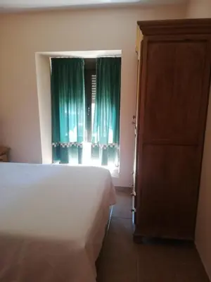 Cama o camas de una habitación en Casa Rural el Picozo