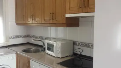 Una cocina o zona de cocina en Casa Rural el Maestro II