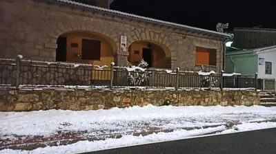 Casa Rural los Portalillos I en invierno