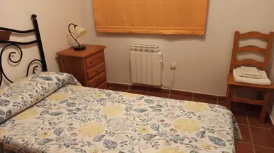 Cama o camas de una habitación en Casa Rural los Portalillos I