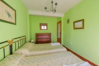 Cama o camas de una habitación en Casa Rural la Casa Grande