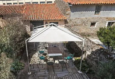 Un patio o zona al aire libre en Casa Rural la Casa Grande