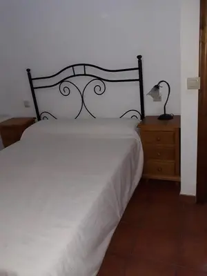 Cama o camas de una habitación en Casa Rural Rio Canto