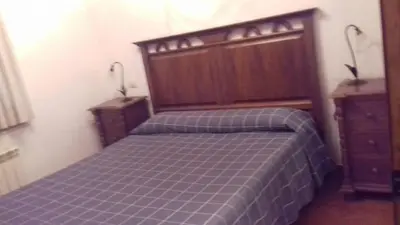 Cama o camas de una habitación en Casa Rural del Río Tejos