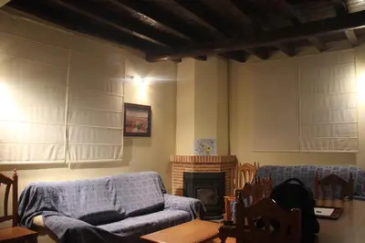Zona de estar de Casa Rural la Cancha I