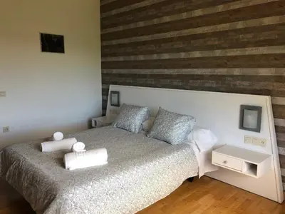 Cama o camas de una habitación en Hotel Rural Porta Coeli - Dehesa Santa Lucía