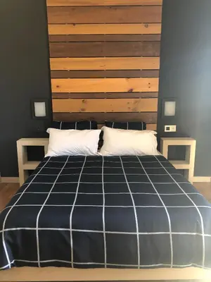 Cama o camas de una habitación en Hotel Rural Porta Coeli - Dehesa Santa Lucía