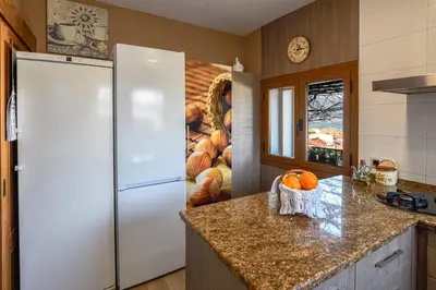 Una cocina o zona de cocina en Las Glicinias del Jerte