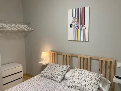 Cama o camas de una habitación en Hs Rincón de Sito 2 Suite Center Parking Gratis