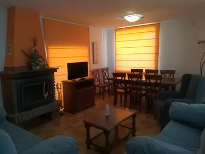 Zona de estar de Casa Rural Valdecorneja