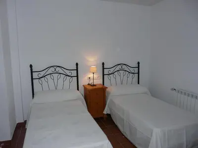 Cama o camas de una habitación en Casa Rural La Huerta Condesa