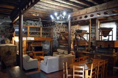 Zona de estar de Casa Rural El Molino I