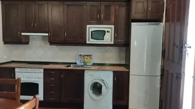 Una cocina o zona de cocina en Casa Rural El Molino I