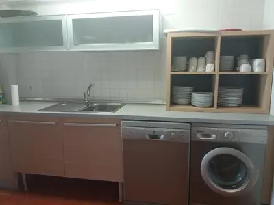 Una cocina o zona de cocina en Casa Rural de Benjamin Palencia