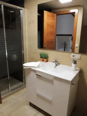 Un baño de Apartamento Ribera Del Puente