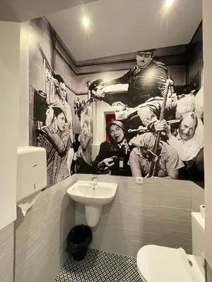 Un baño de Hotel Paula Films Collection
