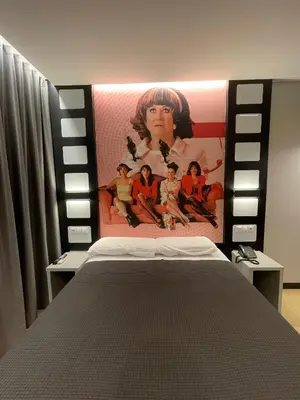 Cama o camas de una habitación en Hotel Paula Films Collection