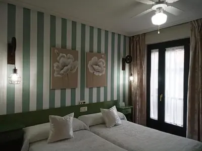Cama o camas de una habitación en Don Diego
