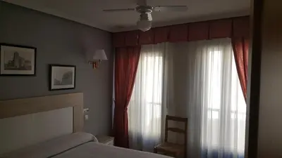 Cama o camas de una habitación en Don Diego