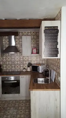 Una cocina o zona de cocina en Apartamento CasaTrujillo
