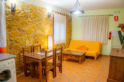 Zona de estar de Apartamentos Rurales Tierras de Granadilla