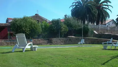 Jardín al aire libre en Casa Rural Finca Valvellidos